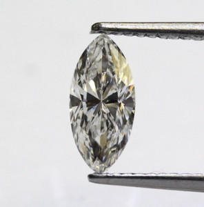 GIA certified loose .90ct SI2 F marquise cut diamond vintage estate Natural