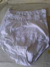 HANES 3 CLASSIC BRIEF WHITE 100 COTTON SZ 7 NEW NO TAGS