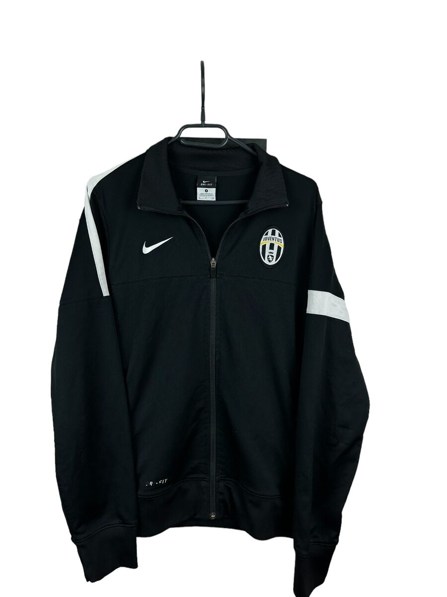 Vintage Nike Juventus Football Jacket Soccer Track Top Black Vintage Nike Juventus Football Jacket Soccer Track Top Black
