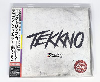 Electric Callboy Tekkno Japan Tour Edition with Bonus Track From Japan CD 15tr
