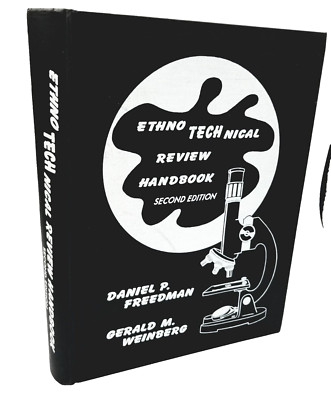 Ethno Technical Review Handbook by Daniel P. Freedman - 1979 Second Edition