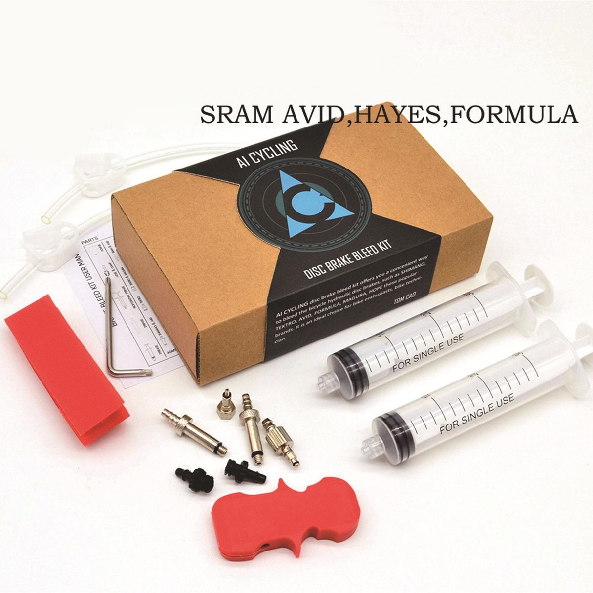 Brake Fluid Bleeder Kit BleedZone Complete Hydraulic Brake Bleed
