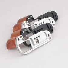 Wooden Handle Vintage Lightweight L-Shape Micro Camera Grip for FUJIFILM XT50