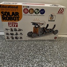 Lucky Doug Educational STEM 12-in-1 kit Solar Robot ages 8 New Open Box