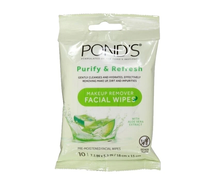 Toallitas Pond's pre-empapada Desmaquilladores