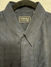 Versace Mens Dress Shirt-Versace Classic V2-Authentic-Size 16.5/42