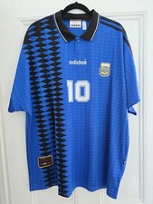 NEW OFFICIAL ADIDAS ARGENTINA 1994 AWAY JERSEY MARADONA NO 10 - SIZE XXL BNWT