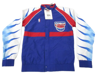 New 1993-94 Nets Mens Mitchell & Ness Warm Up Authentic Tailored