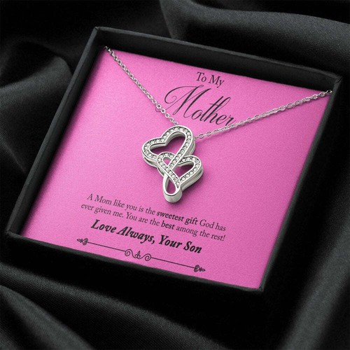 BIRTHDAY MOM NECKLACE To A Beautiful Mom, To My Mother, Gift Mother, Jewelry Gif - Picture 7 of 10