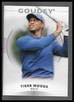 2022 Upper Deck Goodwin Champions #G25 Tiger Woods Goudey