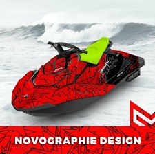 SEADOO SPARK sticker trixx GRAPHIC KIT 2up + 3up Jet Ski full wrap Decal Vinyl 