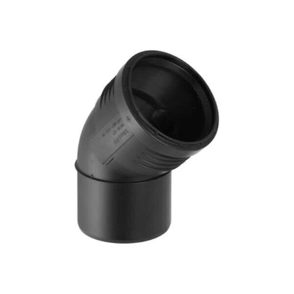 GEBERIT 390.322.14.1 Geberit Silent-PP Curva 75 mm 45° - 390322141