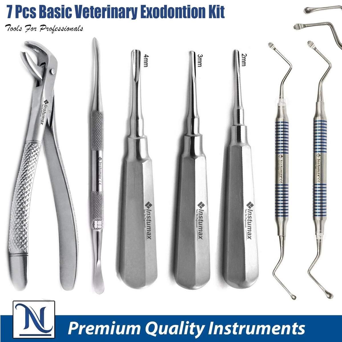 Veterinary Basic Extraction Tooth Forceps for Dental Upper Lower