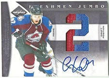 1/10 1/1 GABRIEL LANDESKOG LIMITED FRESHMAN JUMBO DRAFT ROOKIE JERSEY PRIME AUTO