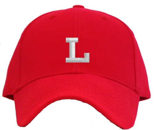 Berretto da baseball sportivo professionale ricamato iniziale lettera L - disponibile in 7 colori cappello - Foto 4 di 9