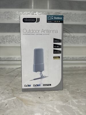 Außenantenne Vivanco TVA 500  für TV/Radio (42 dB, Multi-Directional) grau