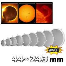 Adjustable Astronomical Telescope Solar Filter PET-coated Film For Sun Observing