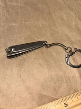 Vintage Trim Nail Clippers,  With Key Chain
