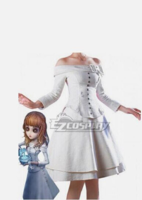 Identity V Edward Scissorhands Kim Boggs Girls Dress Party Cosplay Costume