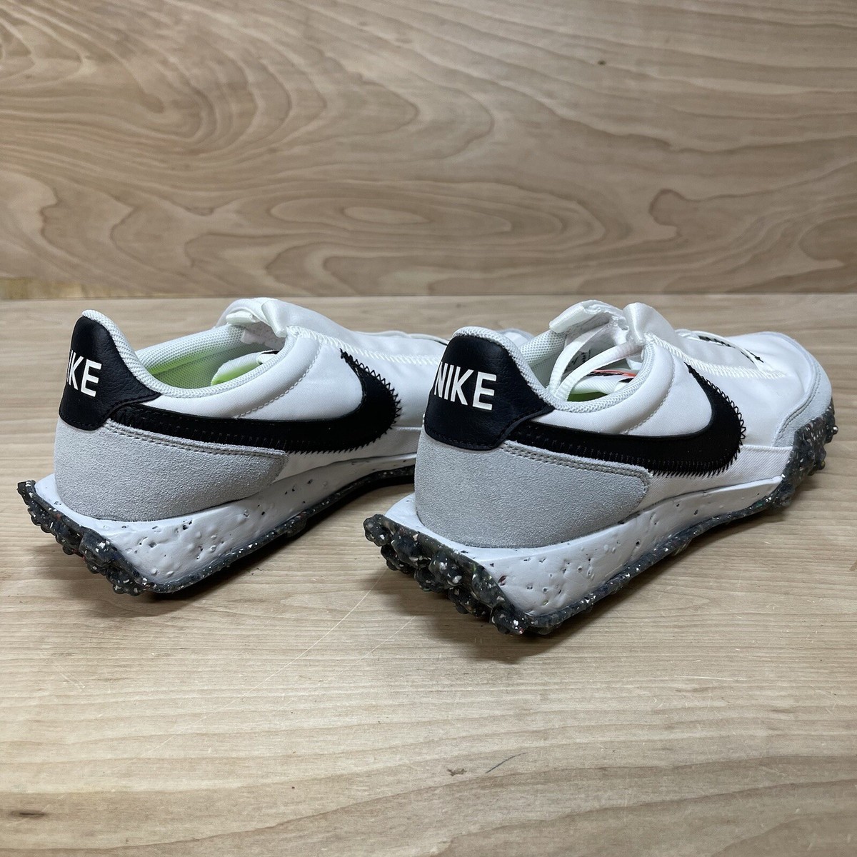 nike waffle racer crater black