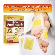10 patches tigerty Premium Detox Foot Pads to Remove Toxins Deep Cleansing Aid