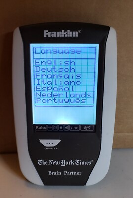 Franklin Brain Training Collection BRN-340 Logic Memory Number and Word Puzzles 