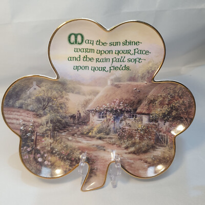 Porzellan Teller ''May the sun shine warm on your face'' von The Franklin Mint