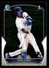 2023 Bowman #BCP-136 Juan Olmos Chrome Prospects card