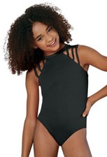 Strappy Shoulder Leotard - CHILD
