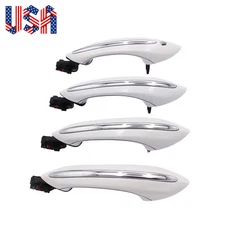 Comfort Access Exterior Door Handle White Fit for BMW 535i 550i 520i 528i 640i