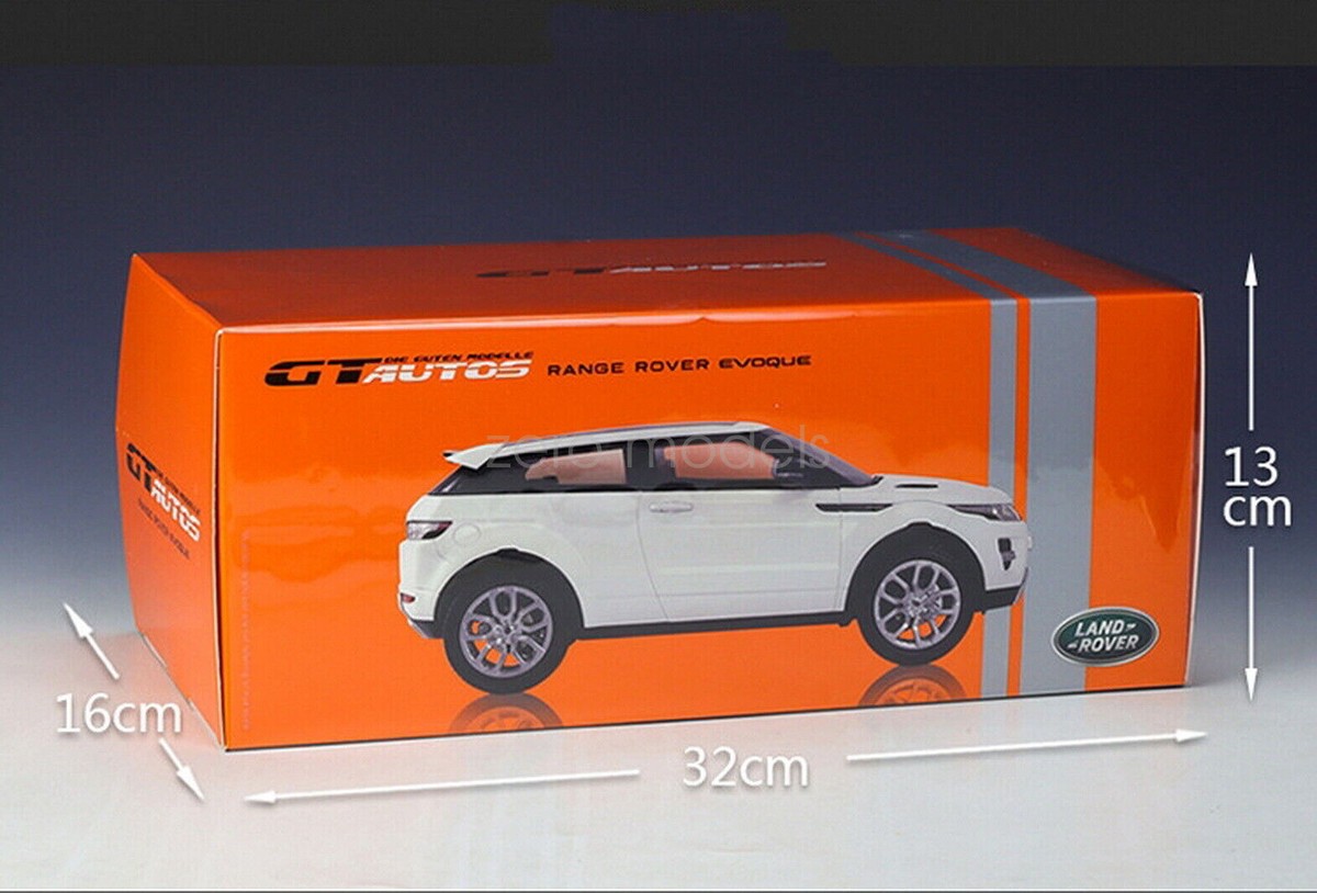 1/18 Scale For Land Rover Range Rover Evoque Green By GT Autos