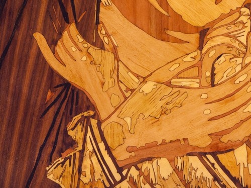Grec orthodoxe icône chrétienne byzantine bois Ephèse Korsunskaya Mère de Dieu - Photo 2/12