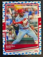 Marcell Ozuna 2020 Donruss Baseball Baby Shark Emoji St. Louis Cardinals #134