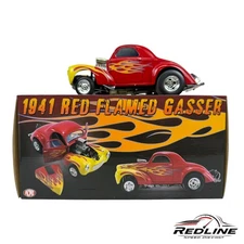 🔥🔥🔥ACME 1941 Red Flamed Gasser 1:18 C1🔥🔥🔥