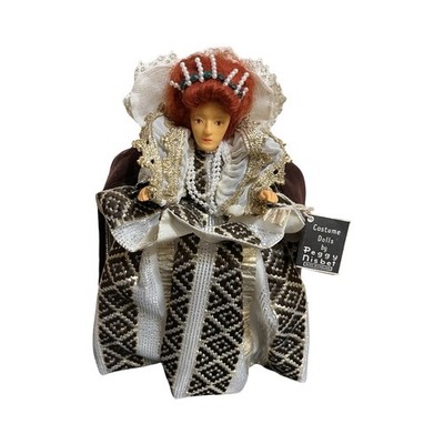 Peggy Nisbet Costume Doll, Model P/600  Queen Elizabeth 1 , 1533-1603, NIB