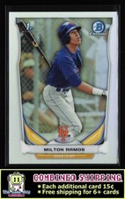 2014 Bowman Draft Chrome Refractors #CDP84 Milton Ramos New York Mets