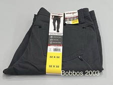 Wrangler Men's Regular Fit Utility Pants, Gray, Size 32X32