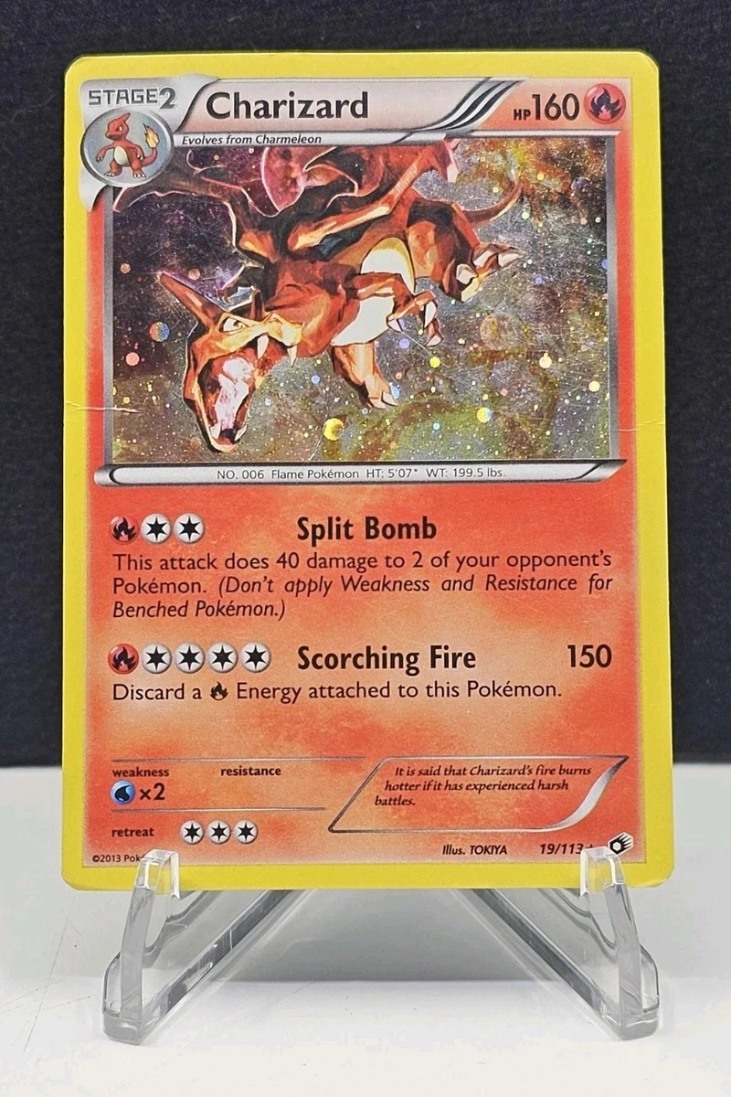 Charizard Pokémon TCG Legendary Treasures Individual Collectible