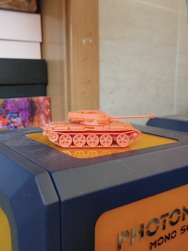 1/72 1/87 1/48 Scale 3D Printed Yugoslav T-55 M-636 Tank Model Kit Unpainted Resin