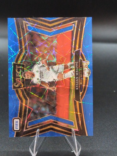 2024-25 Panini Select Fifa - Field Level Kylian Mbappe #209 Blue Lazer Prizm