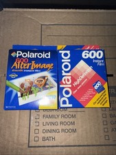 Vintage POLAROID 600 After Image Drawable Instant Film  Regular NEW Sealed Exp