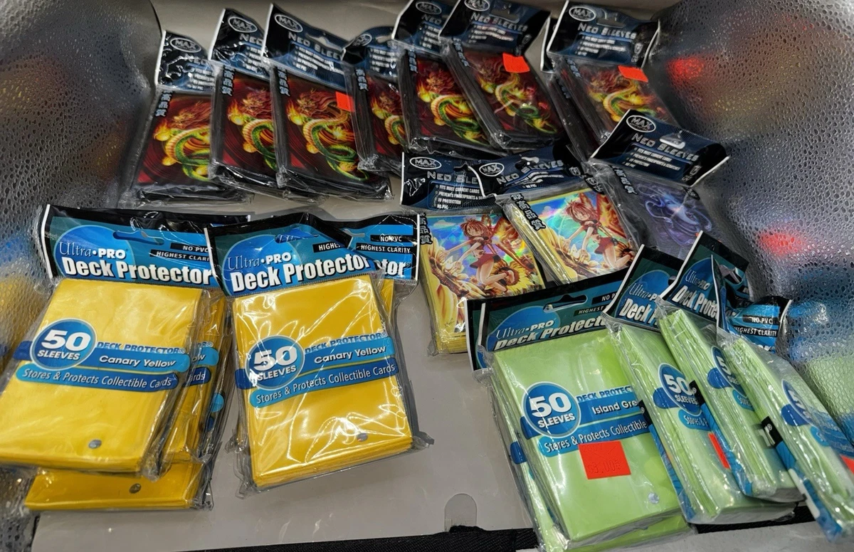 Max Protection Blue Collectible Card Game Card Sleeves for sale | eBay