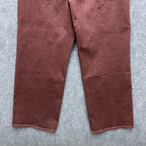 Dear John wide leg jeans women's size 31 burgundy 31x29 - 第 10/10 張圖片