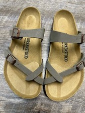 Birkenstock Mayari Women's Sandals Size 8-8.5 Color Stone Gray