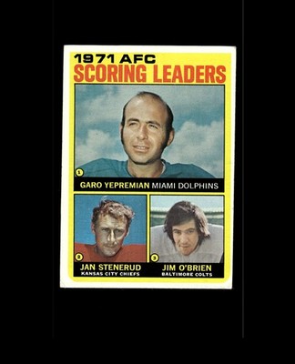 1972 Topps 7 Yepre/Stener/O'Brien LL VG #D1,529967