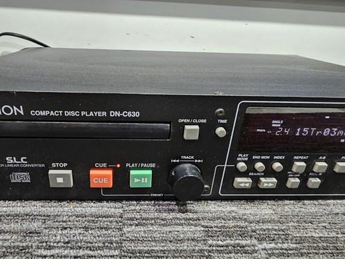 K658 Denon DN-C630 Broadcast CD Player XLR Ausgänge symmetrisch Analog Audio XLR - Bild 3 von 15