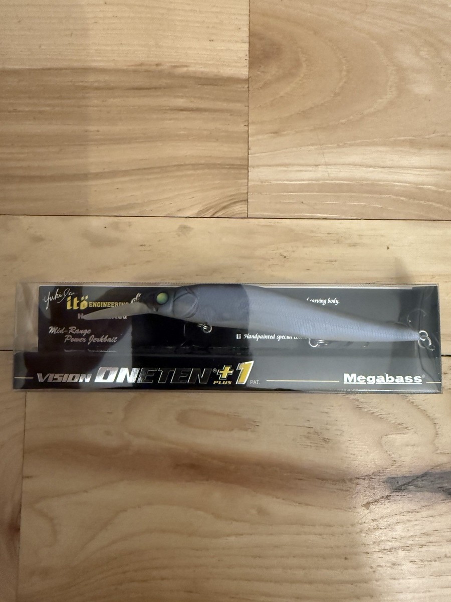 New Megabass USA 110 Plus 1 Limited Edition Rare Frozen Shad | eBay