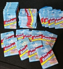Full Box (36 Packs) - 1992 Topps Baseball Plastic-Wrapped Wax Packs - Unopened 