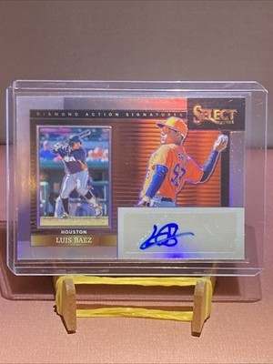 2024 Panini Select #DAS-LB Diamond Action Signatures Luis Baez Rookie Auto