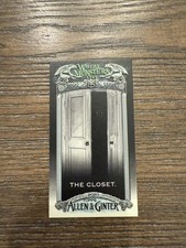 2020 Topps Allen & Ginter #MWML-3 The Closet Mini Where Monsters Live